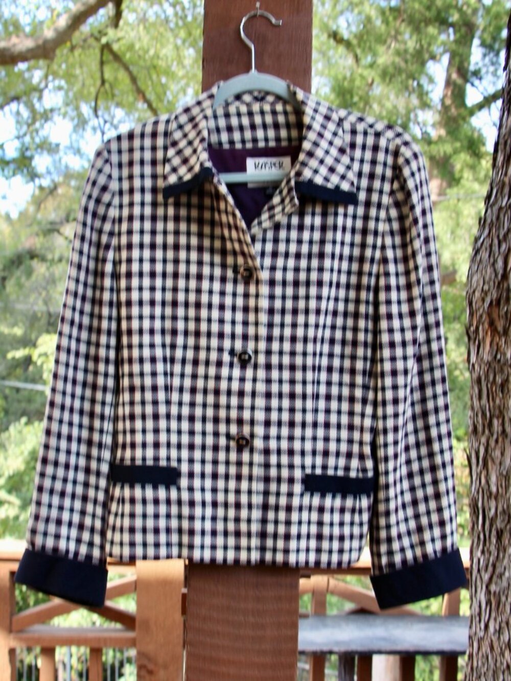 Ladies vintage classic blazer by Koret size 8